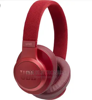 Live 500 Bt Original JBL Over- Head Headset (Red)