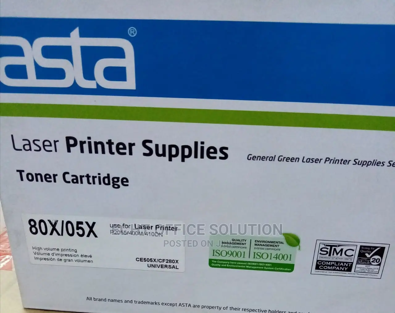 HP Genuine Black Laserjet Toner 85x/05a