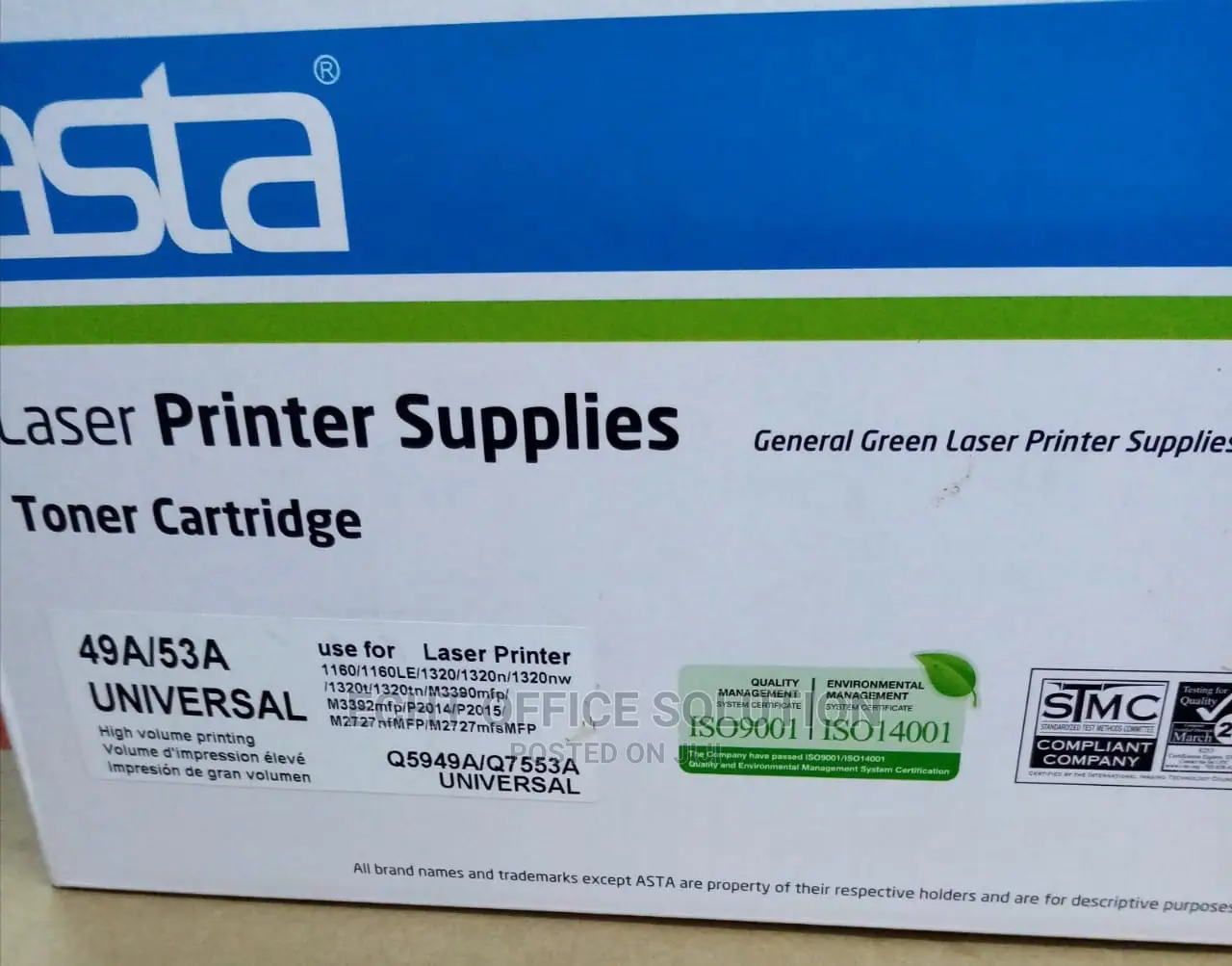 HP 49a/53a Laser Toner Cartridge Compatible for HP Q5949