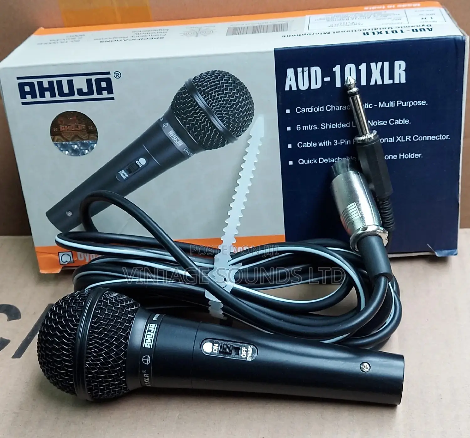 Original Ahuja Aud- 101 Wired Microphone