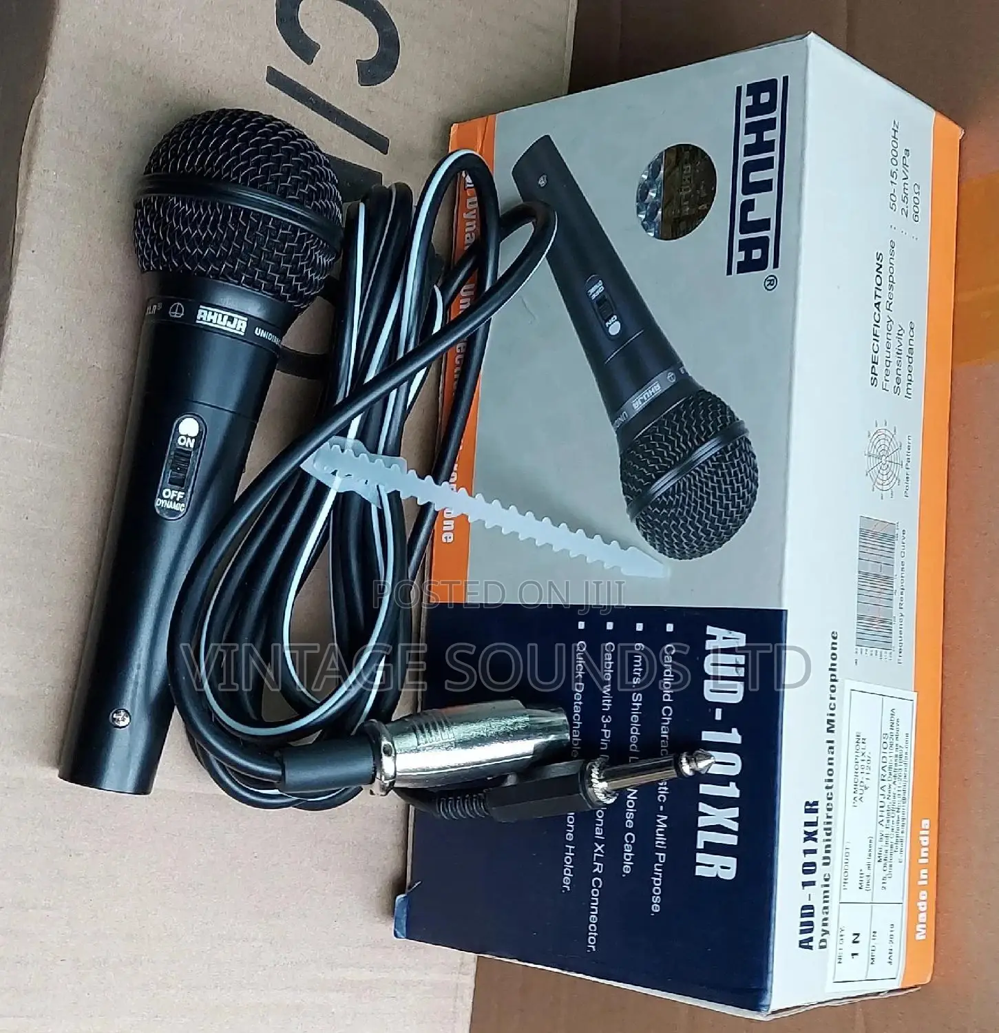 Original Ahuja Aud- 101 Wired Microphone