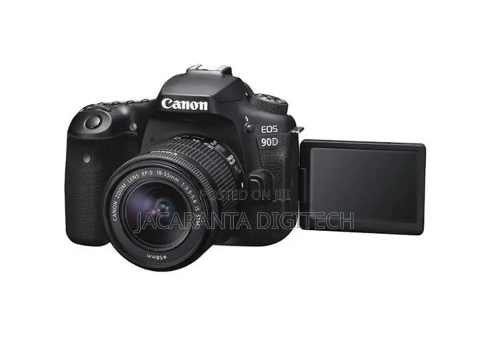 Canon EOS 90D Camera With a 18-55mm IS STM Lens