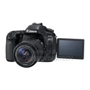 Canon Eos 80d Camera With a Ef-S 18-55mmis STM Lens