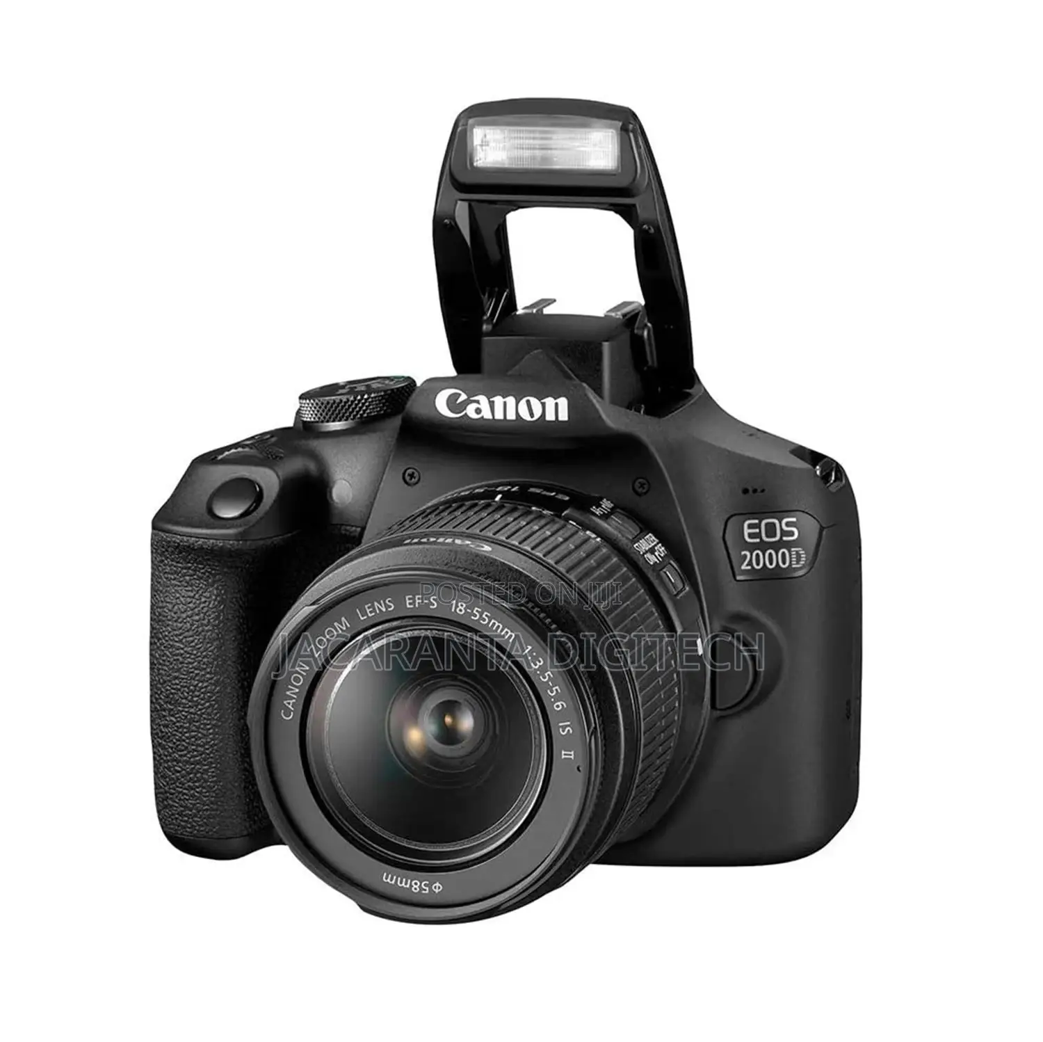 Canon Eos 2000d DSLR Camera With 18-55mm Lens