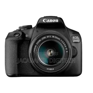 Canon Eos 2000d DSLR Camera With 18-55mm Lens