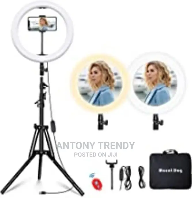 Dimmable 14 Inch Led Ring Light With Stand