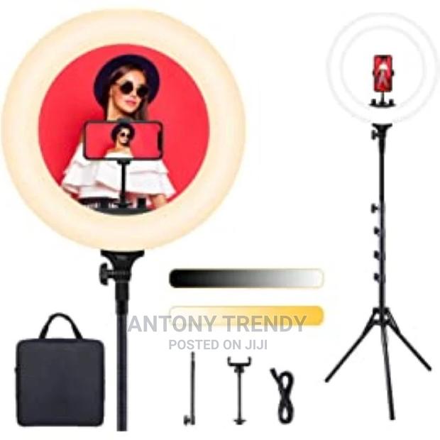 18-Inch LED Ring Light Dimmable Lighting Kit - main view