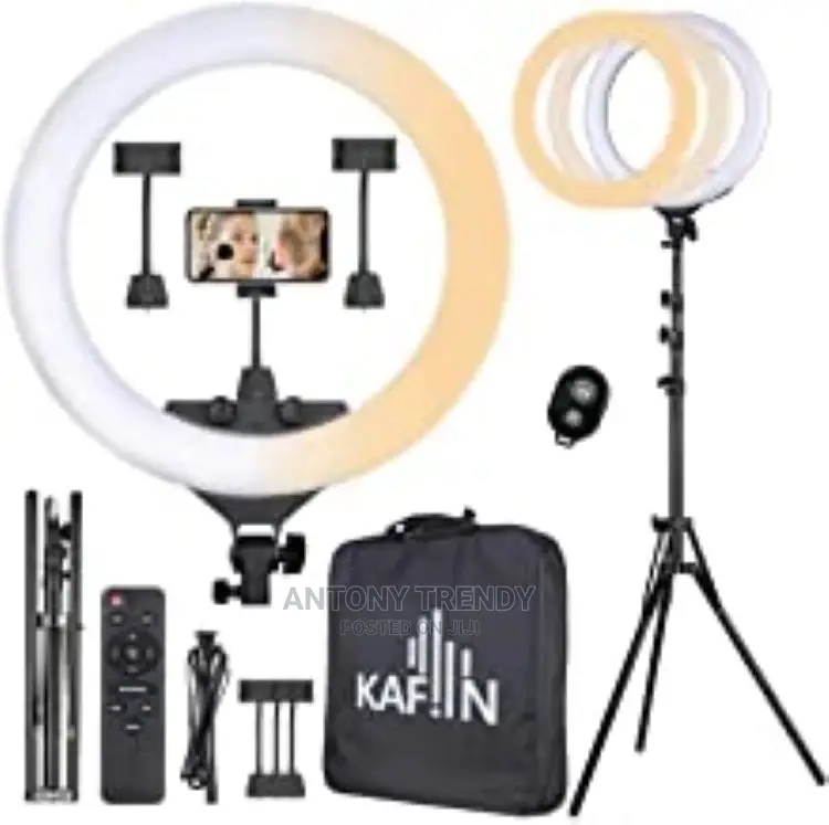 18 Inch Makeup Ring Light With Stand and Phone Holder