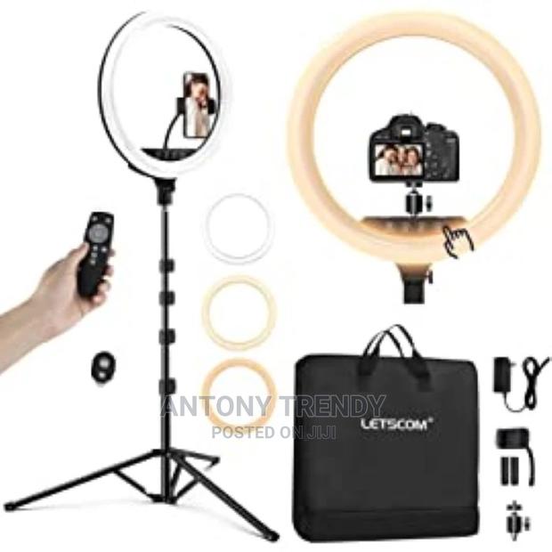 18 Inch LED Ringlight Kit With 73 Inch Tripod Stand - main view