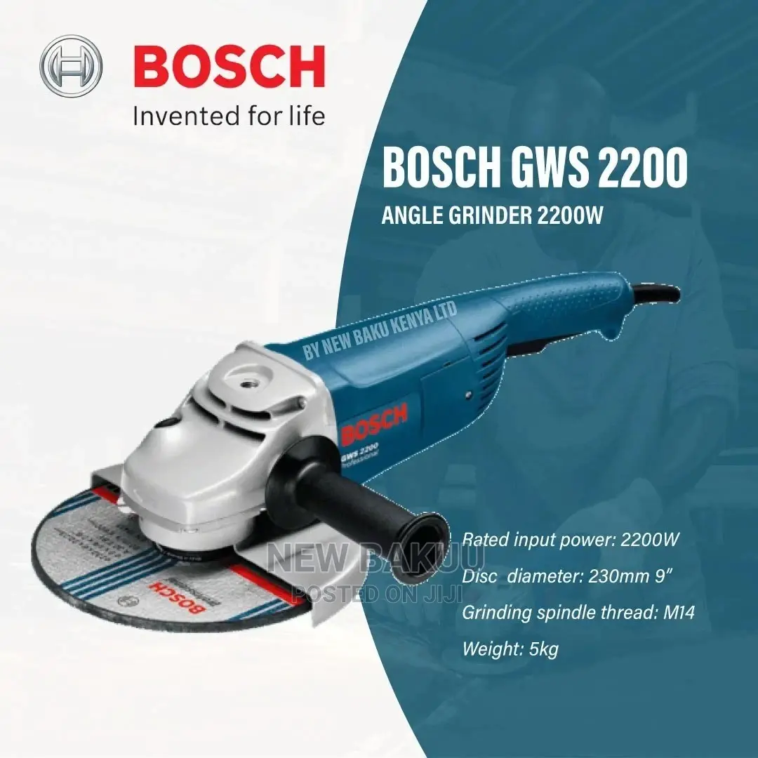BOSCH GWS 2200 Angle Grinder 2200W