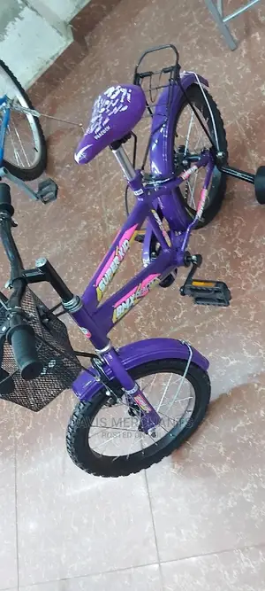 Girl's Bike Size 16 Purple Colour
