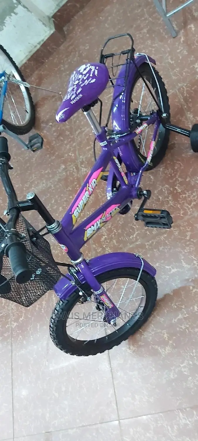 Girl's Bike Size 16 Purple Colour