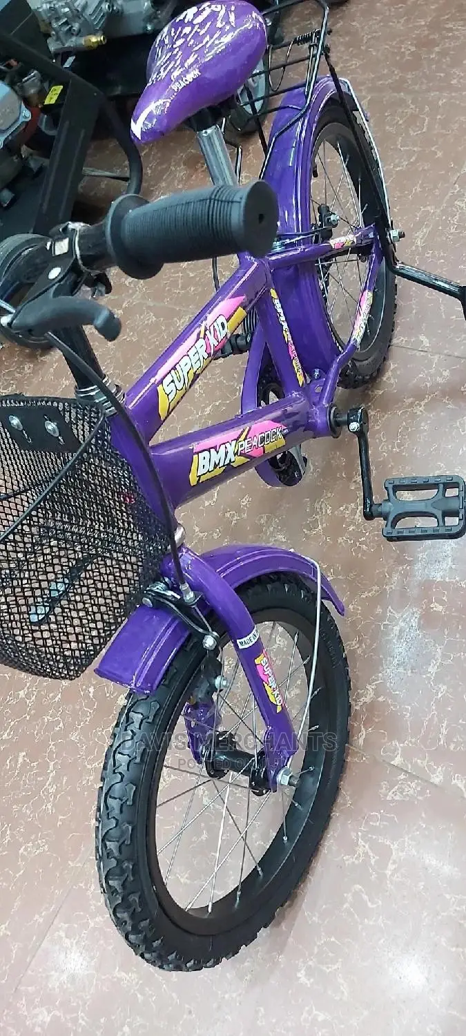 Girl's Bike Size 16 Purple Colour
