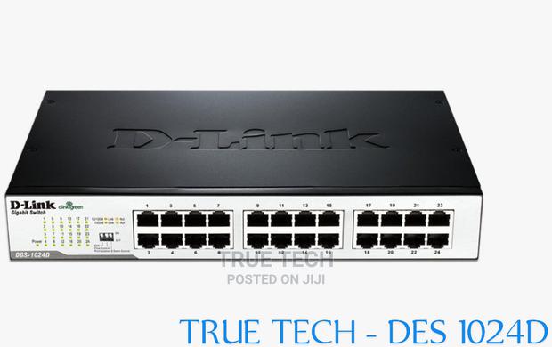 D-Link 24port Unmanaged Desktop Switch DES‐1024D