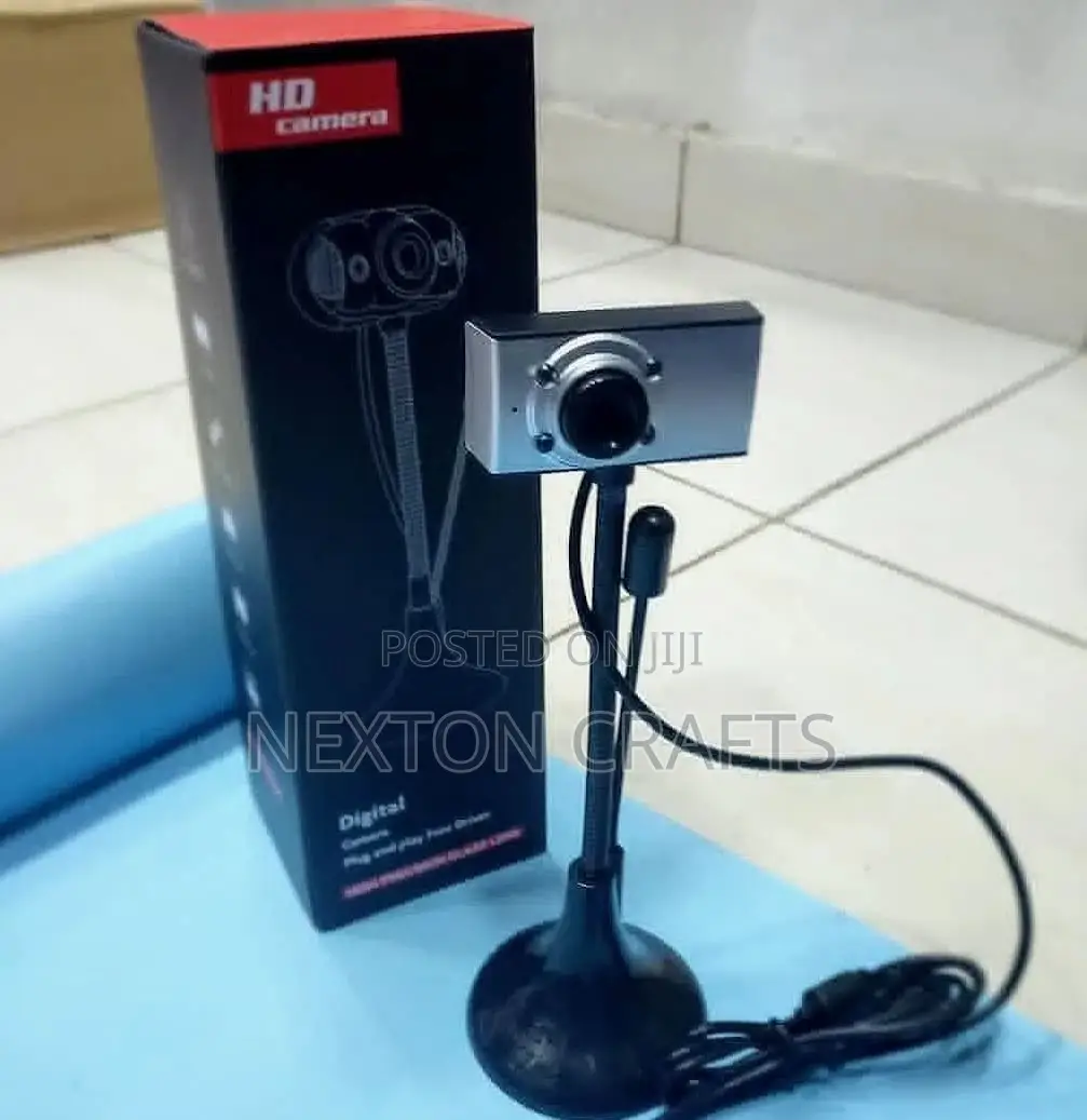 Webcam With an External Microphone, Stand Alone Webcam