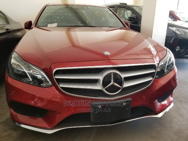 Mercedes-Benz E250 2014 Red