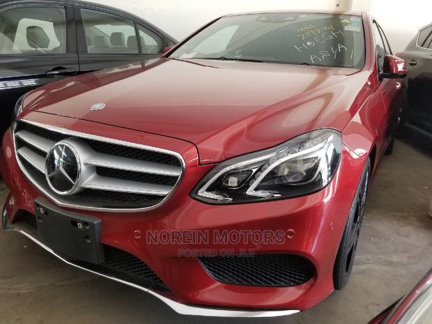 Mercedes-Benz E250 2014 Red - thumbnail 2