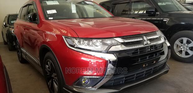 Mitsubishi Outlander 2015 Red - thumbnail 3