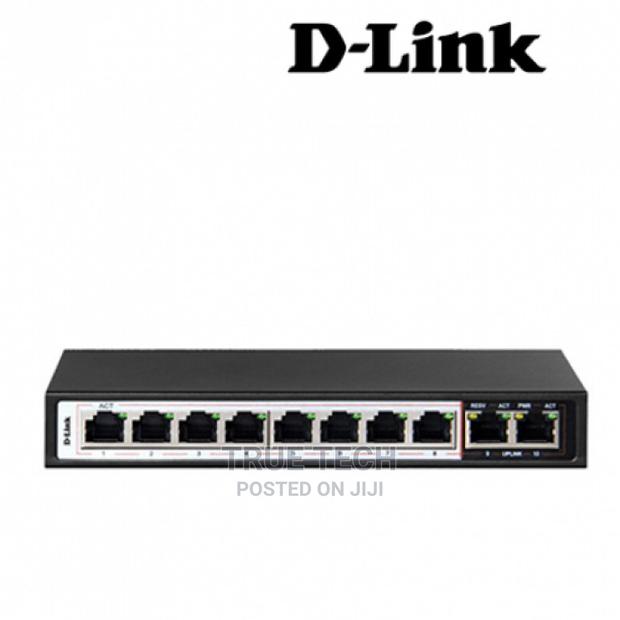D-Link 8 Port Poe Switch - DES-F1010P-E