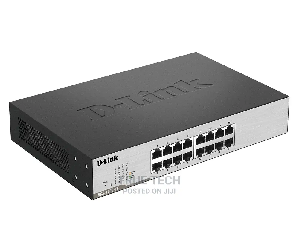 D-Link 16-Port Gigabit Switch DGS-1100-16