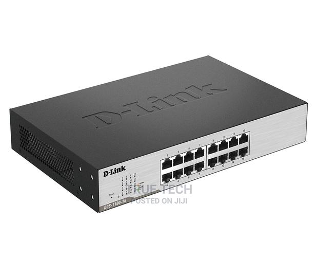 D-Link 16-Port Gigabit Switch DGS-1100-16