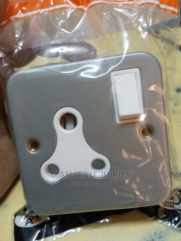 15amps Metalic Single Socket