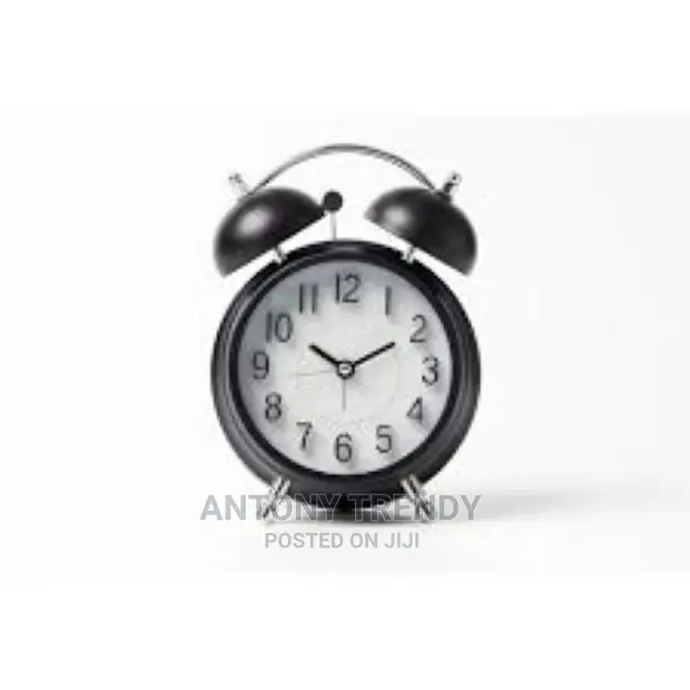 Loud Vintage Alarm Clock With Night Light for Bedroom