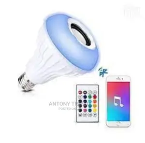 Led Light Bulb With Bluetooth Smart Music Bulb