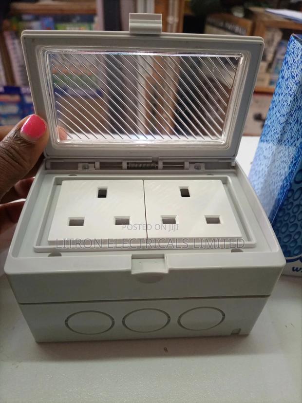 Waterproof Twin Sockets