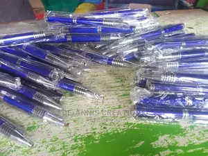 Blue Metallic Pens