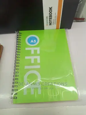 Office Spring Notebook