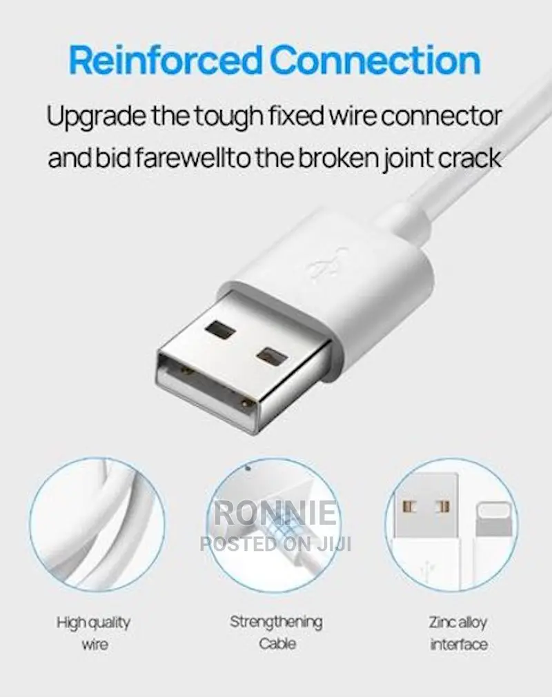 Excellent Phone Charger Data Cable for iPhone/iPad/iPod