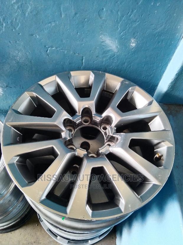 Toyota Prado TX Original Rim Size 18