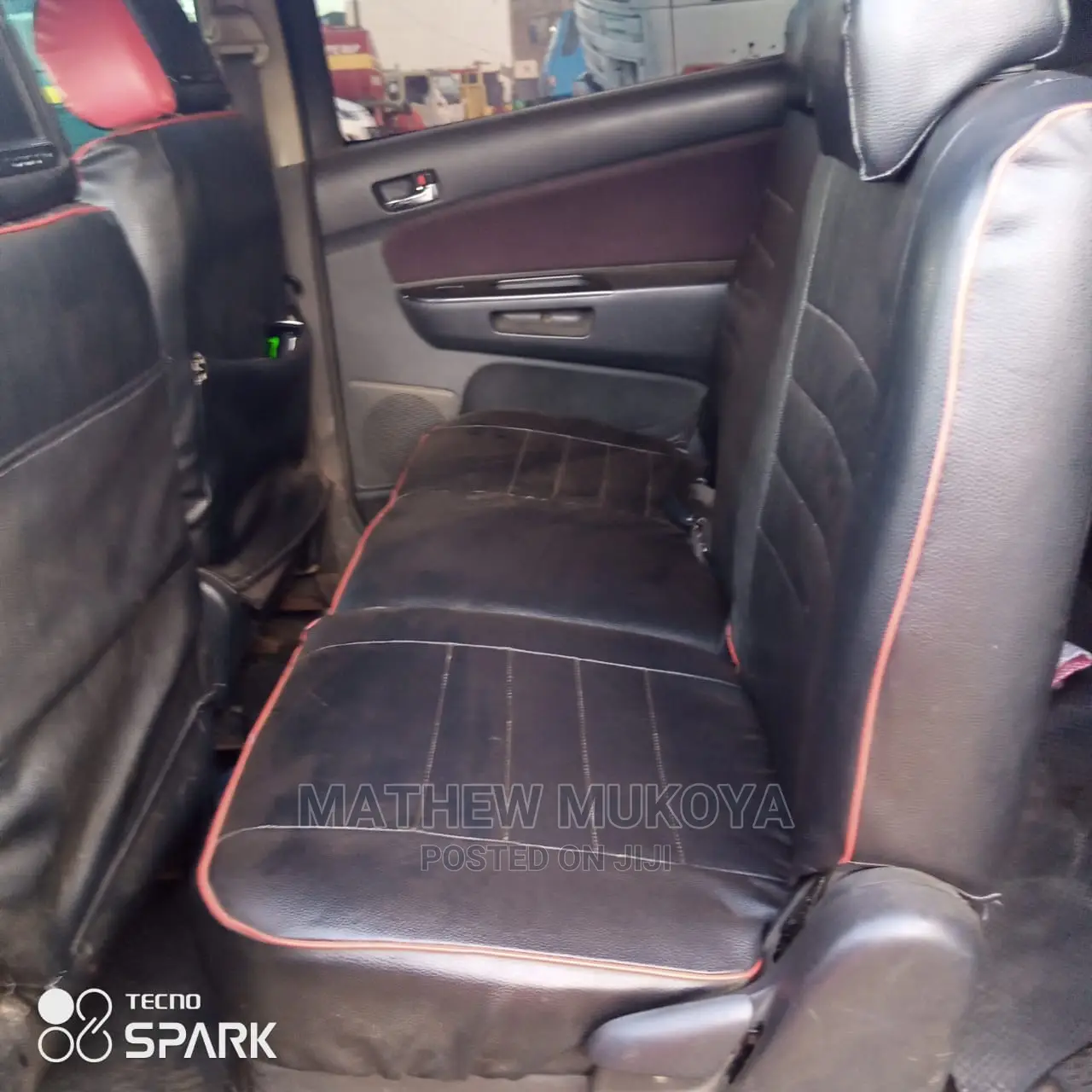 Black Upholstery Car Seat Covers