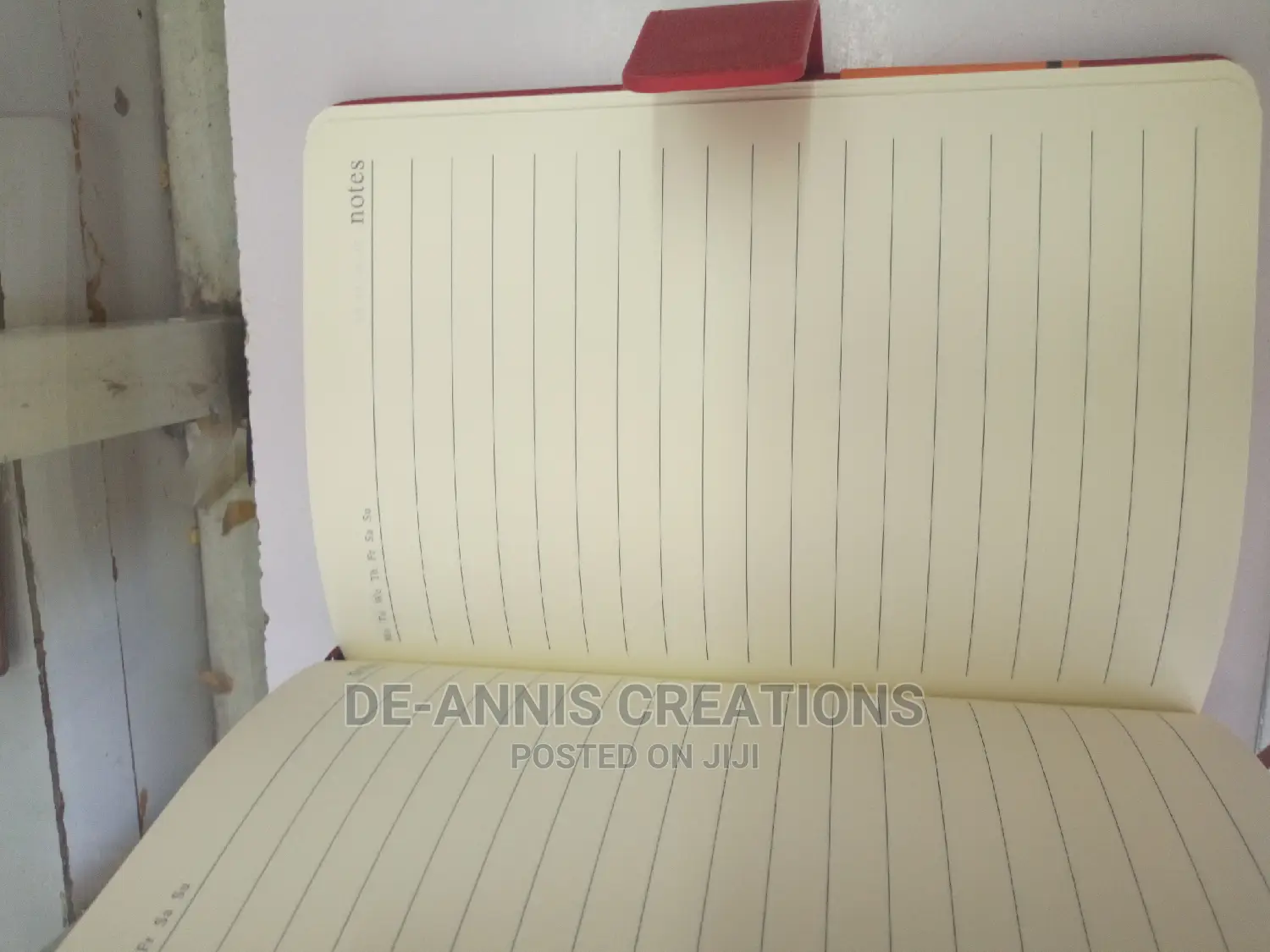 A5 Button Notebook