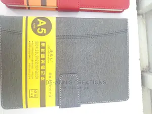 A5 Button Notebook