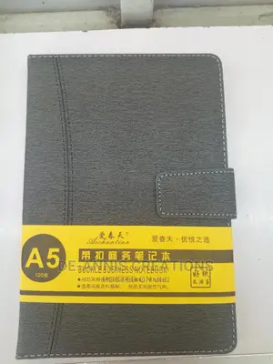 A5 Button Notebook