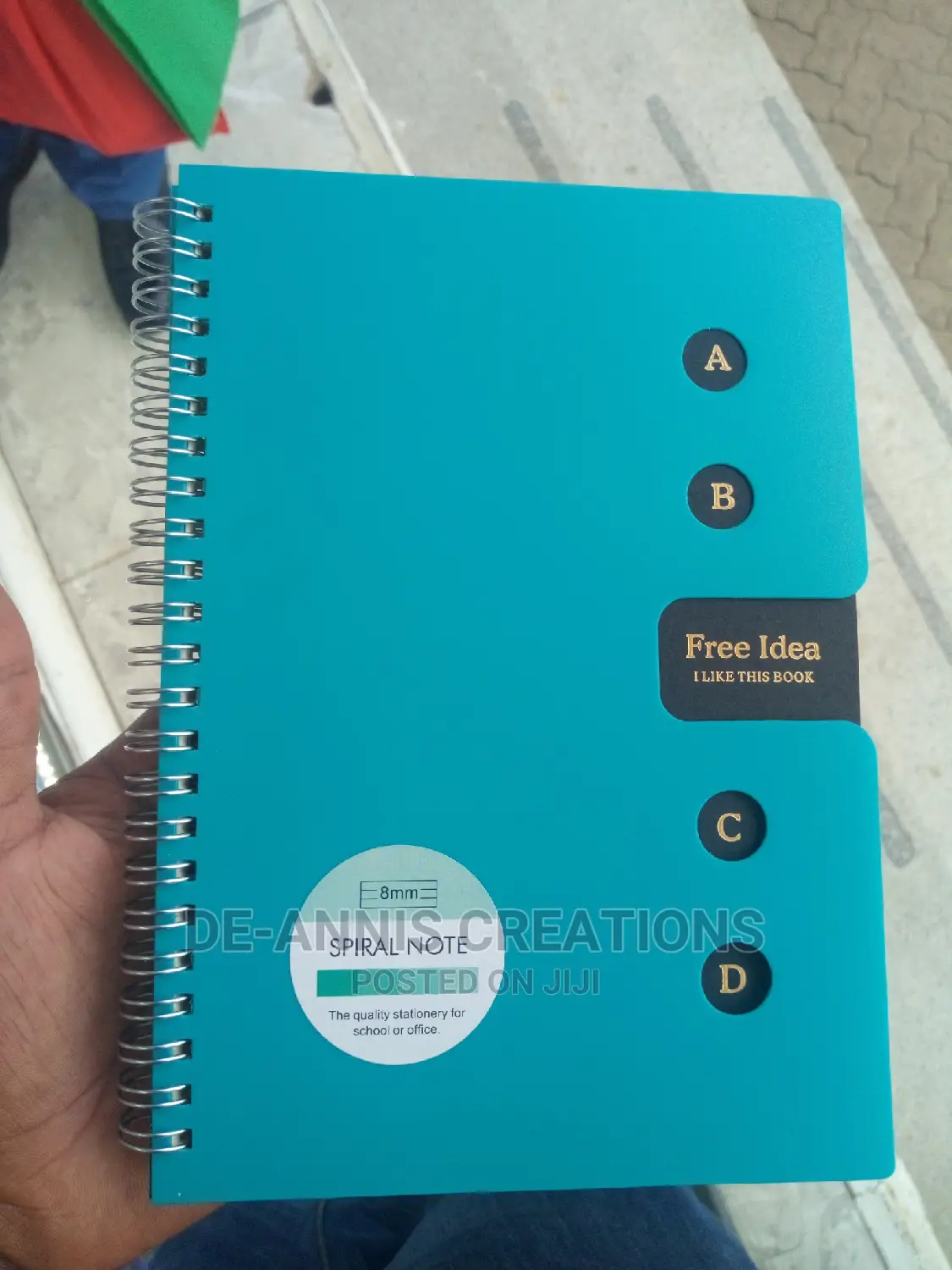 Spiral A5 Notebook