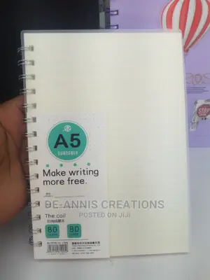 A5 Clear Cover Notebooks