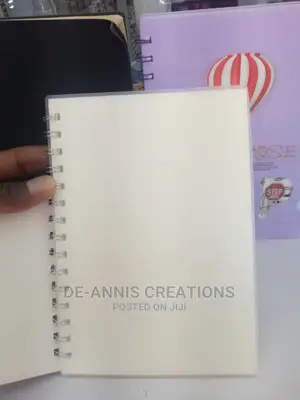 A5 Clear Cover Notebooks
