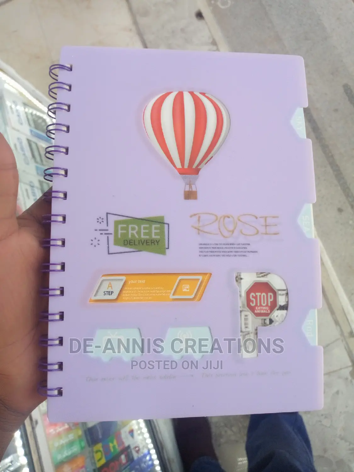 A5 Spiral Fancy Notebook