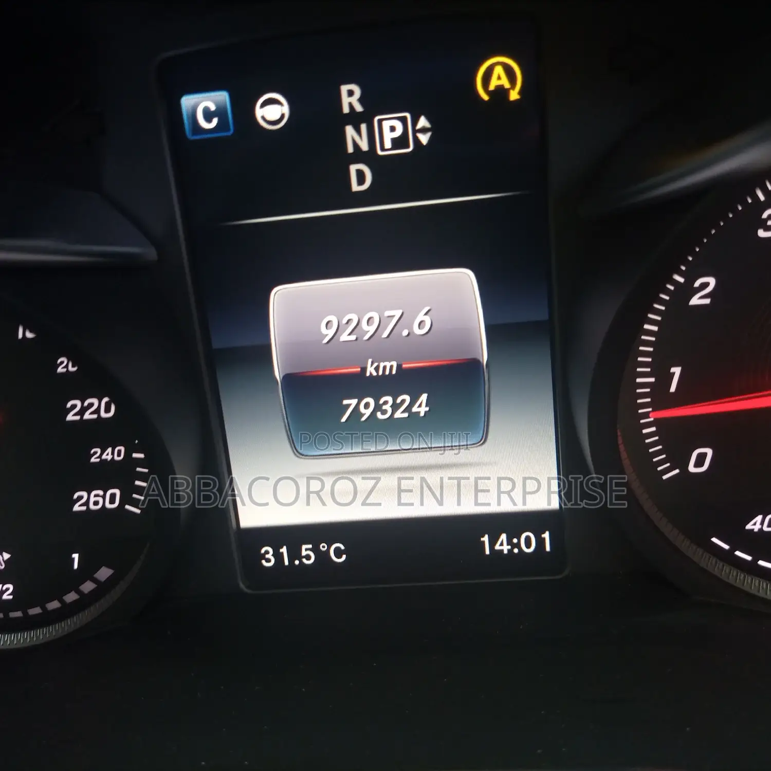 Mercedes-Benz C200 2015 Red