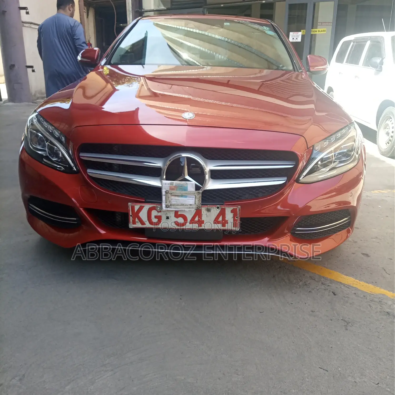 Mercedes-Benz C200 2015 Red