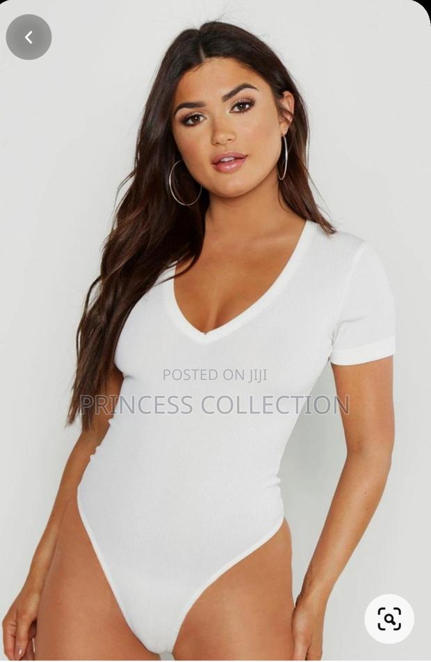 Women Bodysuit v Neck