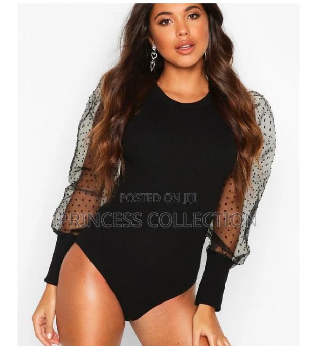 Women Bodysuit v Neck - thumbnail 2