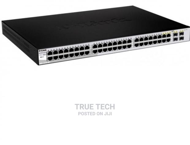 D-Link DGS-1210-52MP 52-Port Poe Gigabit Managed-Switch