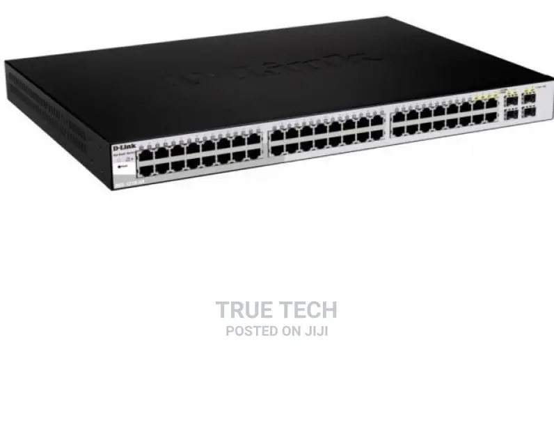 D-Link DGS-1210-52MP 52-Port Poe Gigabit Managed-Switch