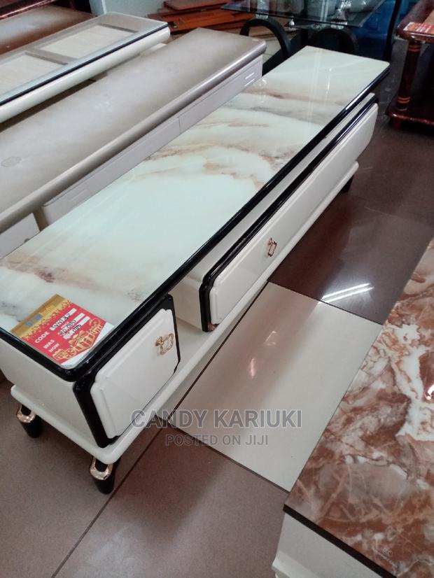 Glass Top TV Stand