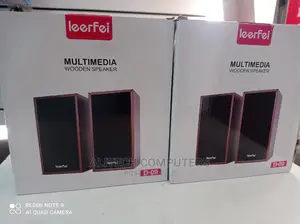 Multimedia Wooden Speakers