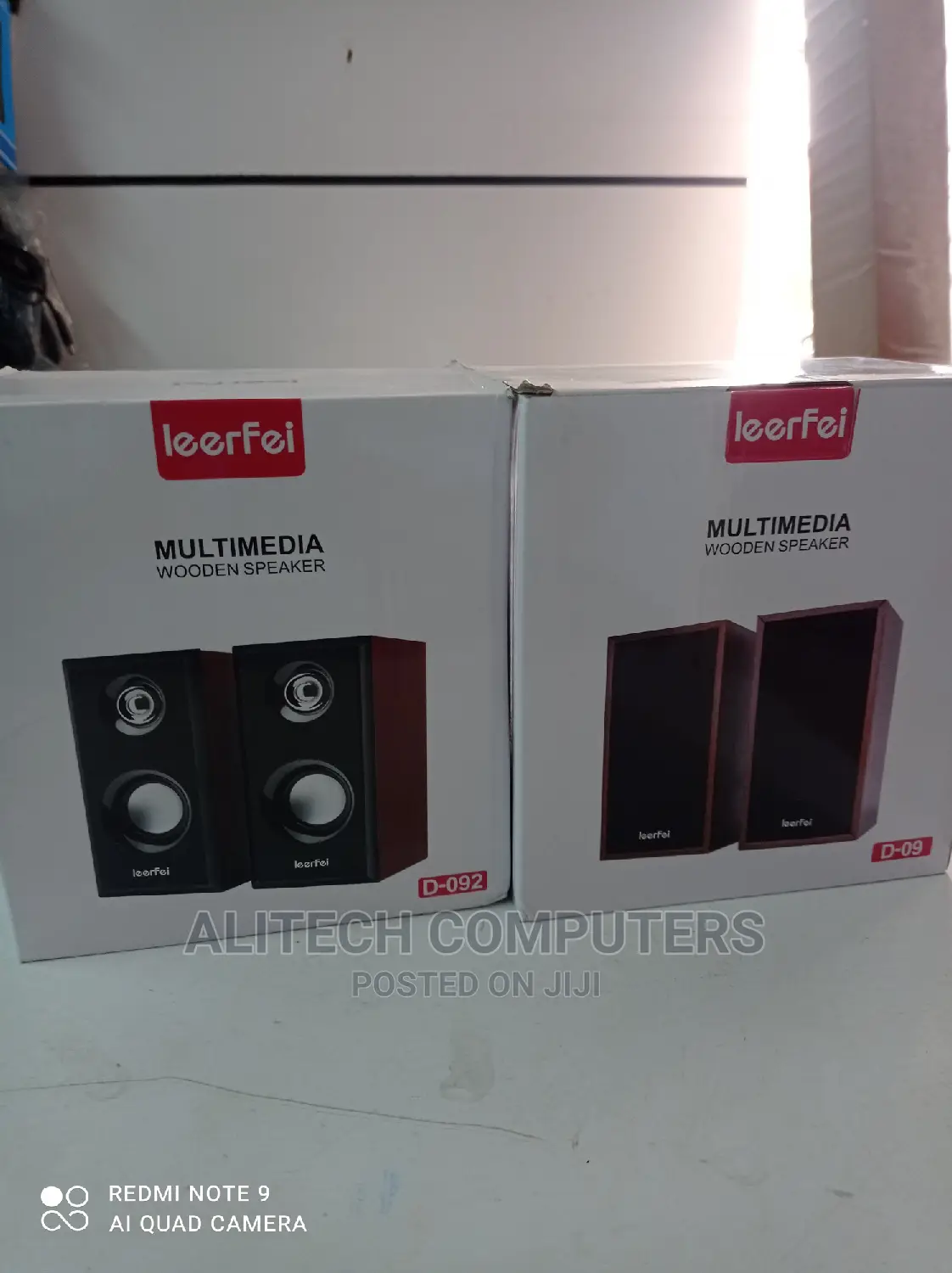 Multimedia Wooden Speakers